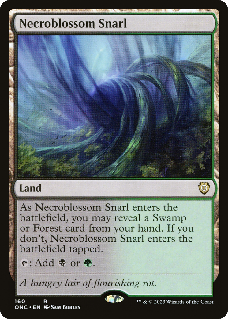 Necroblossom Snarl [Phyrexia: All Will Be One Commander] | Tacoma Games