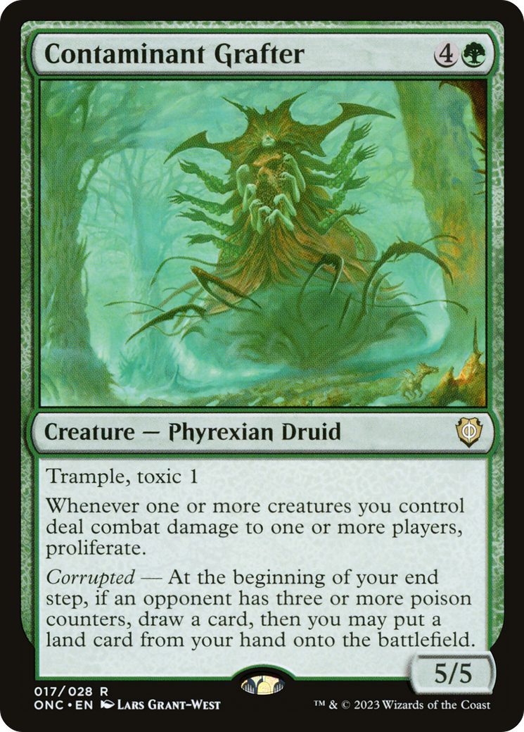 Contaminant Grafter [Phyrexia: All Will Be One Commander] | Tacoma Games