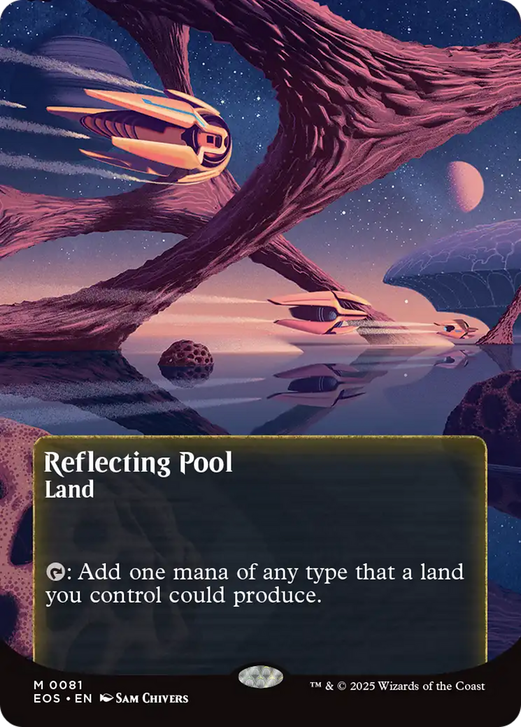 Reflecting Pool (0081) (Borderless) [Edge of Eternities: Stellar Sights] | Tacoma Games