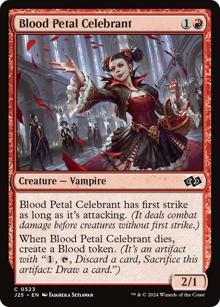 Blood Petal Celebrant [Foundations Jumpstart] | Tacoma Games