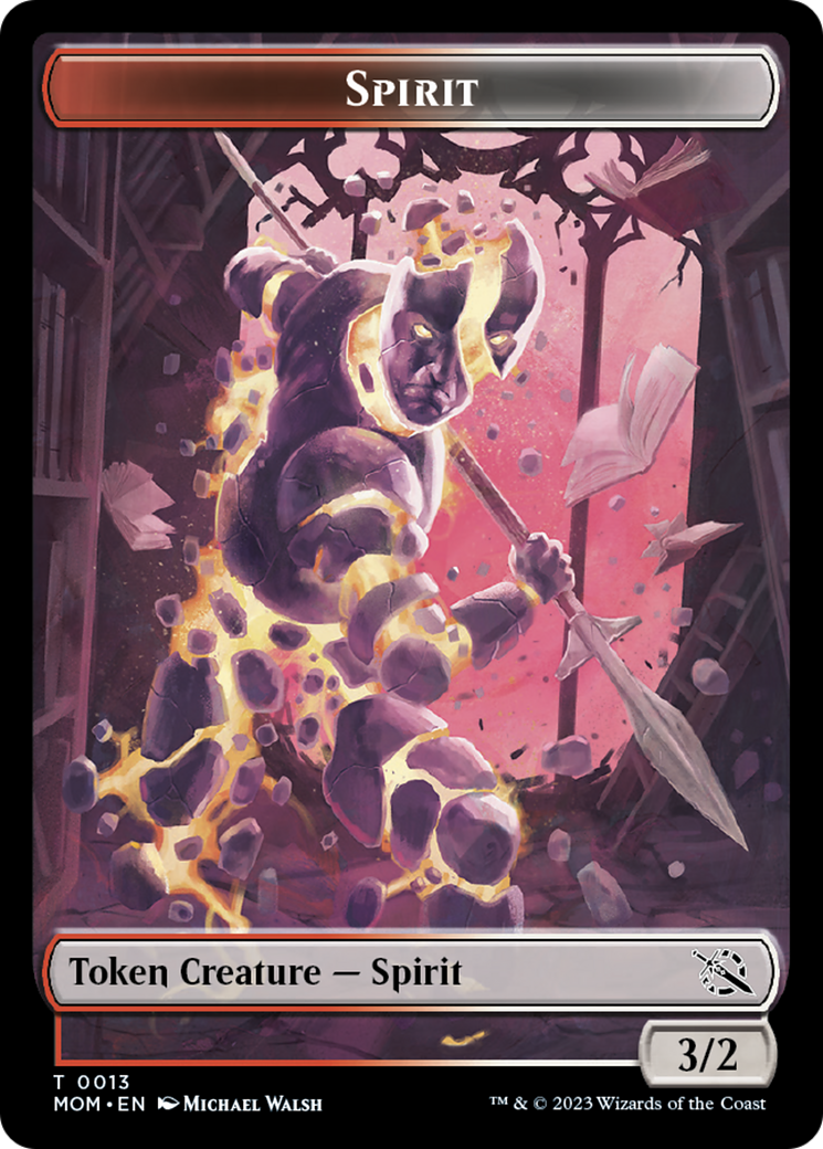 Spirit Token (13) [March of the Machine Tokens] | Tacoma Games