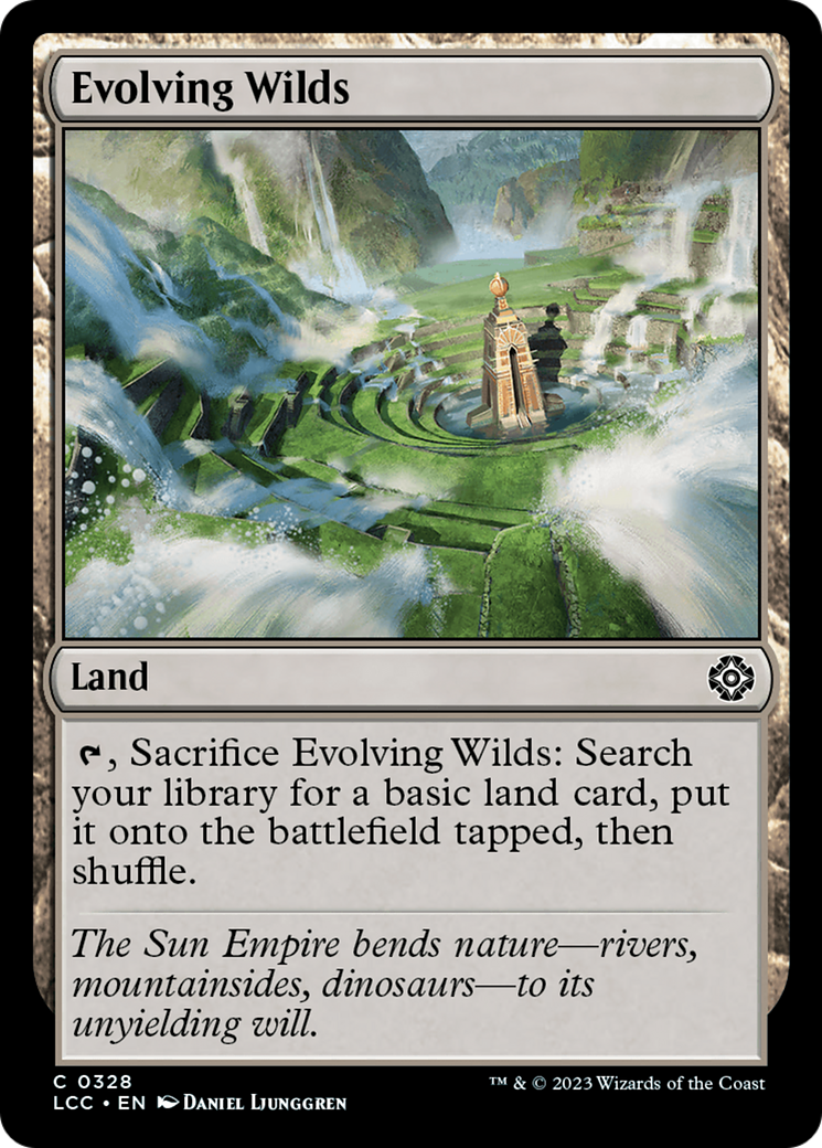 Evolving Wilds [The Lost Caverns of Ixalan Commander] | Tacoma Games