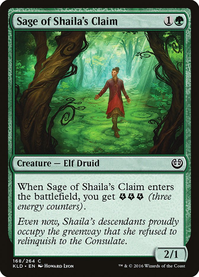 Sage of Shaila's Claim [Kaladesh] | Tacoma Games