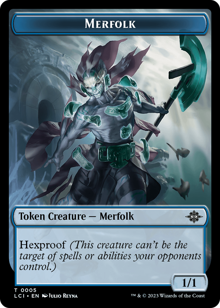 Merfolk Token [The Lost Caverns of Ixalan Tokens] | Tacoma Games