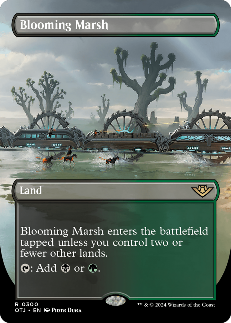 Blooming Marsh (Borderless) [Outlaws of Thunder Junction] | Tacoma Games