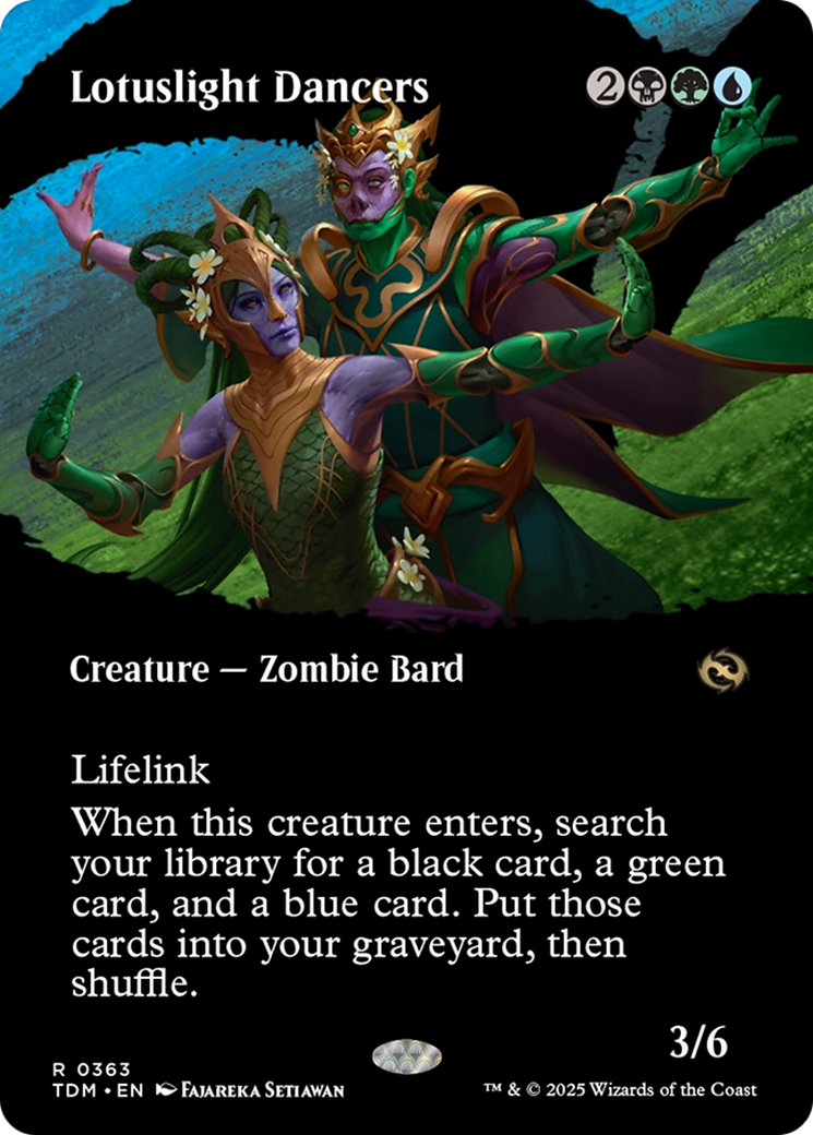 Lotuslight Dancers (Borderless) [Tarkir: Dragonstorm] | Tacoma Games
