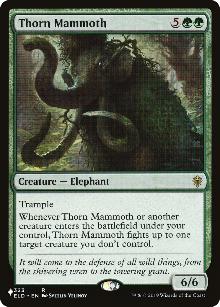 Thorn Mammoth [The List Reprints] | Tacoma Games