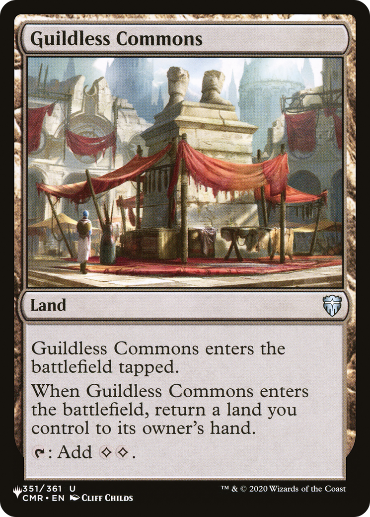 Guildless Commons [The List] | Tacoma Games