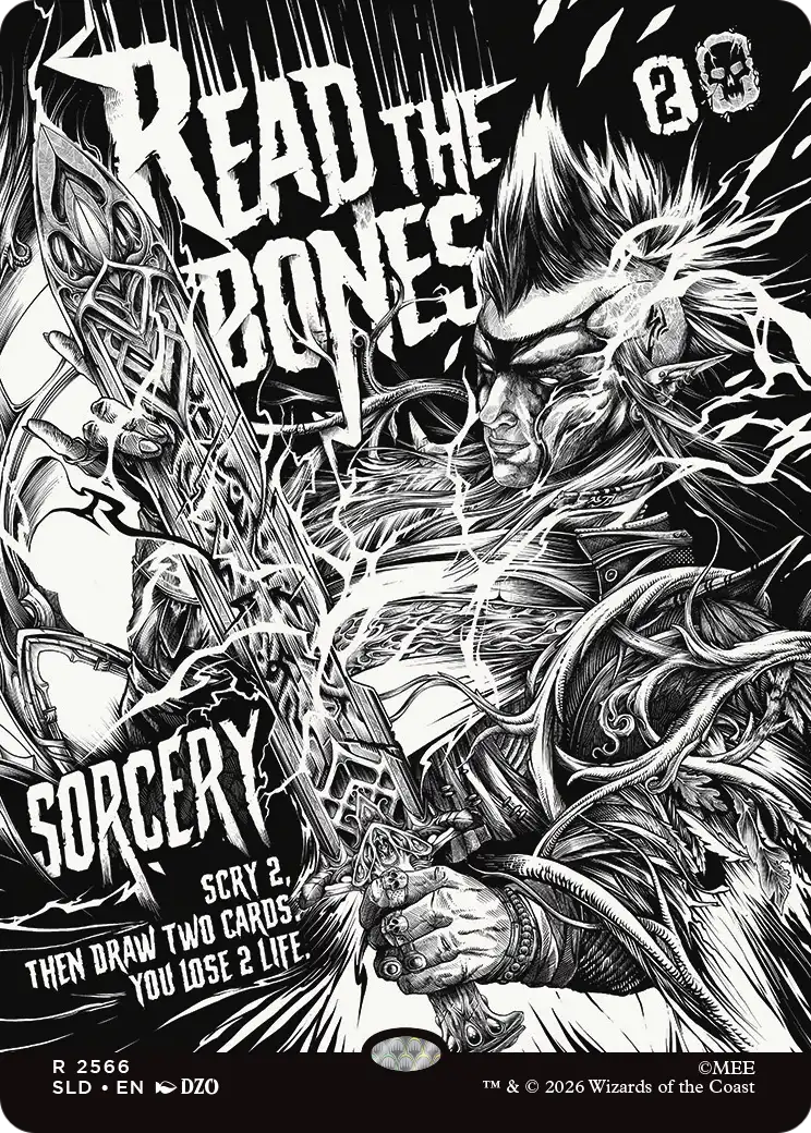 Read the Bones (2566) [Secret Lair Drop Series] | Tacoma Games