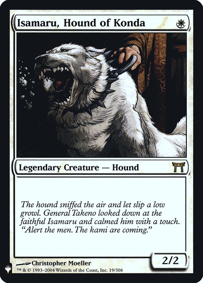 Isamaru, Hound of Konda [Mystery Booster] | Tacoma Games