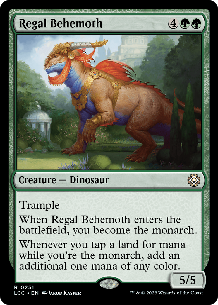 Regal Behemoth [The Lost Caverns of Ixalan Commander] | Tacoma Games