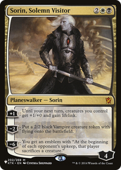 Sorin, Solemn Visitor [The List Reprints] | Tacoma Games