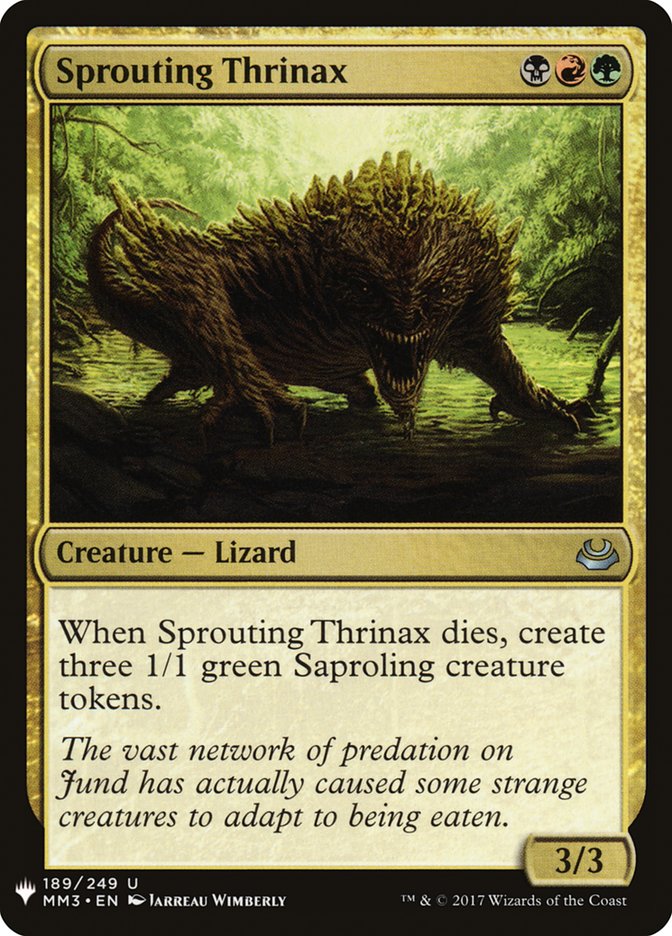 Sprouting Thrinax [Mystery Booster] | Tacoma Games