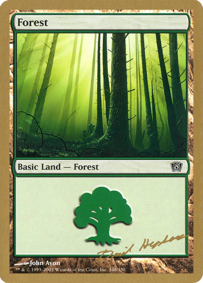 Forest (dh348) (Dave Humpherys) [World Championship Decks 2003] | Tacoma Games