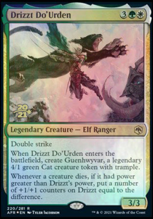 Drizzt Do'Urden [Dungeons & Dragons: Adventures in the Forgotten Realms Prerelease Promos] | Tacoma Games