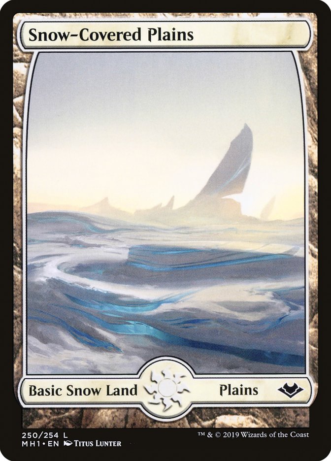 Snow-Covered Plains [Modern Horizons] | Tacoma Games