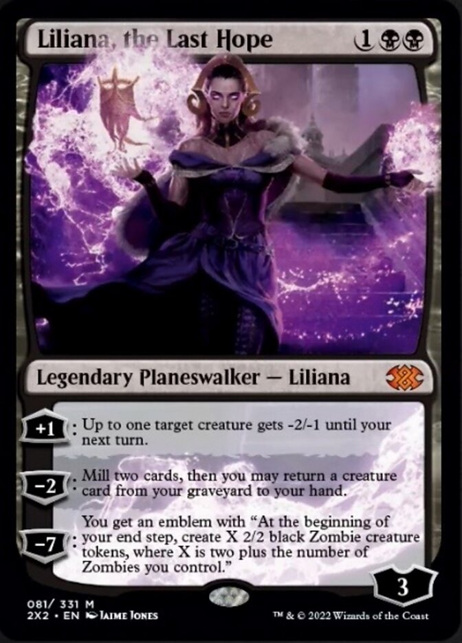 Liliana, the Last Hope [Double Masters 2022] | Tacoma Games