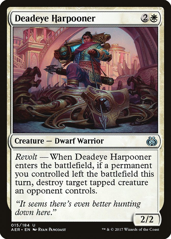 Deadeye Harpooner [Aether Revolt] | Tacoma Games