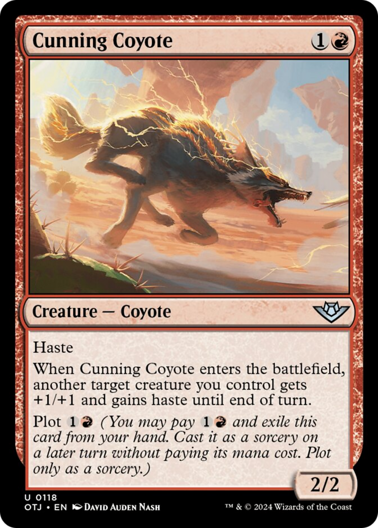 Cunning Coyote [Outlaws of Thunder Junction] | Tacoma Games
