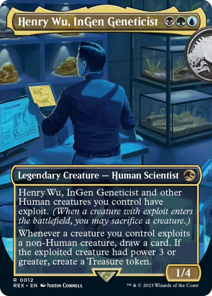 Henry Wu, InGen Geneticist (Borderless) [Jurassic World Collection] | Tacoma Games