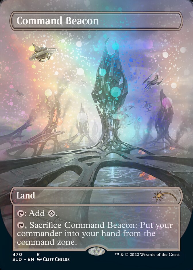 Command Beacon (Galaxy Foil) [Secret Lair Drop Series] | Tacoma Games