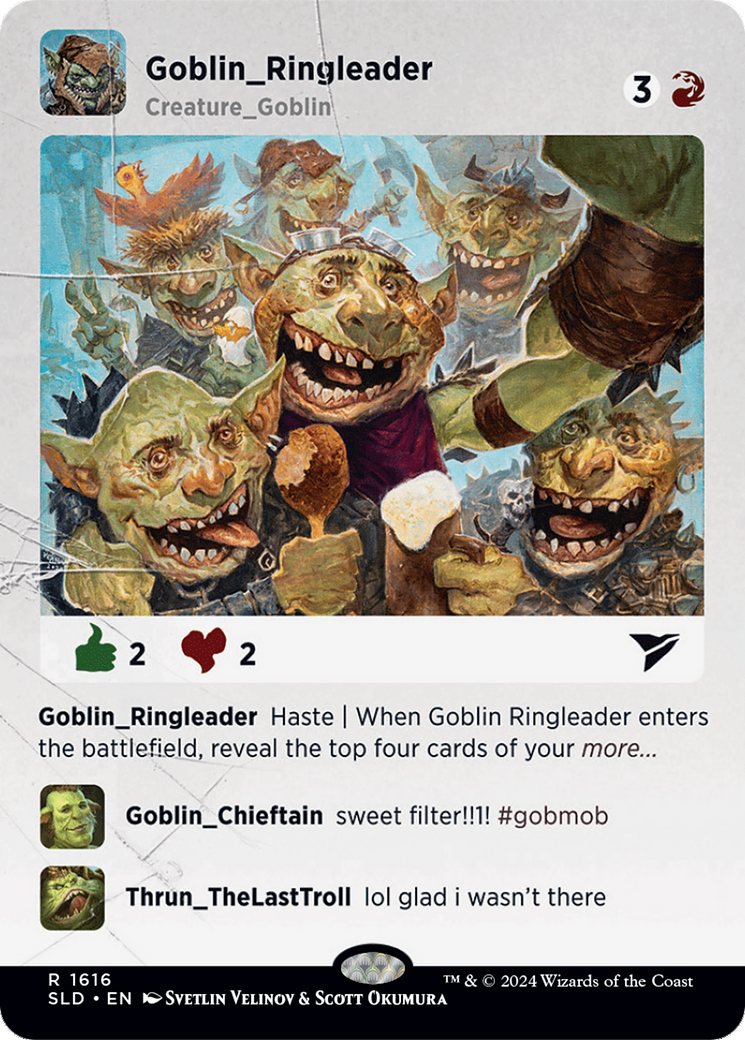 Goblin Ringleader [Secret Lair Drop Series] | Tacoma Games