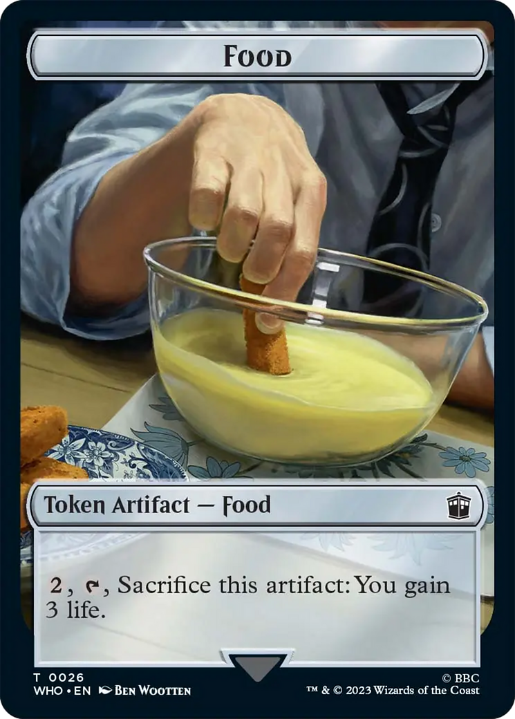 Food Token [Doctor Who Tokens] | Tacoma Games