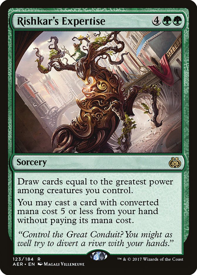 Rishkar's Expertise [Aether Revolt] | Tacoma Games