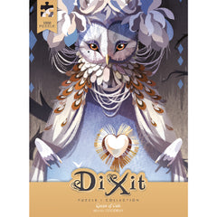 Dixit Puzzle 1000pc: Queen of Owls | Tacoma Games