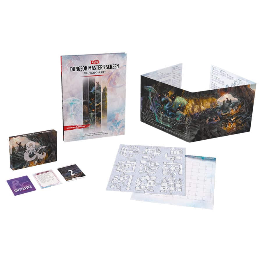 Dungeons & Dragons 5E: Dungeon Master's Screen: Dungeon Kit | Tacoma Games