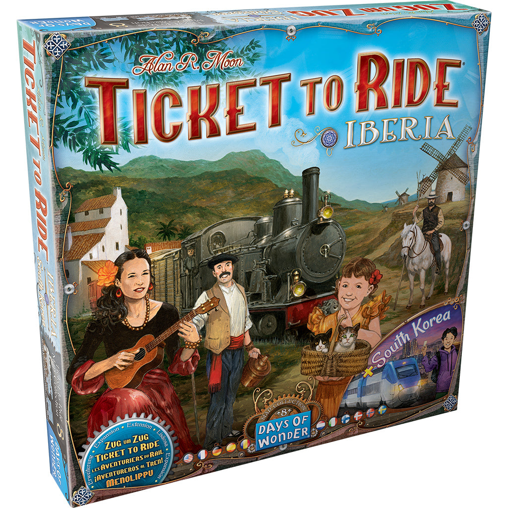 Ticket to Ride Iberia & South Korea | Tacoma Games