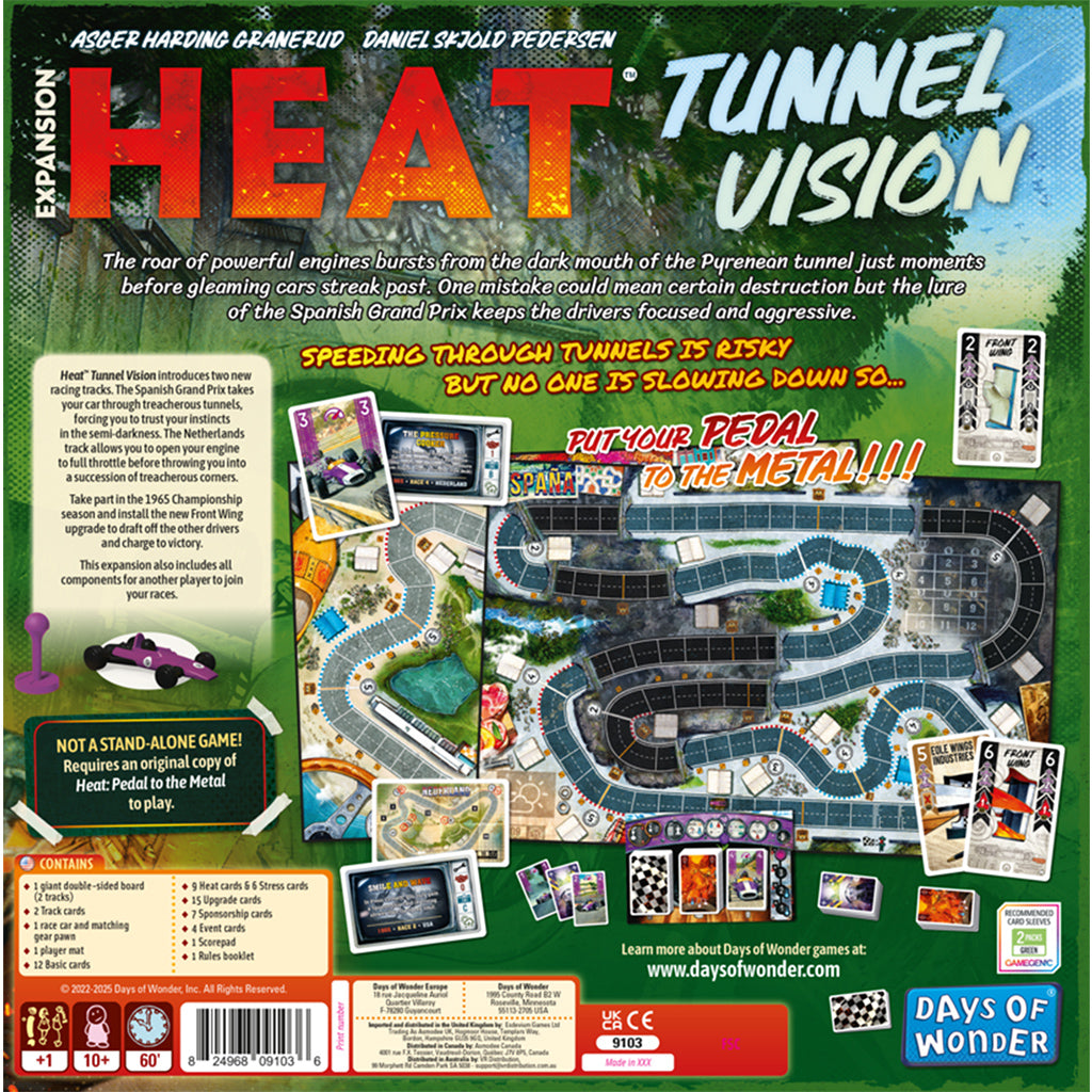 Heat: Tunnel Vision | Tacoma Games