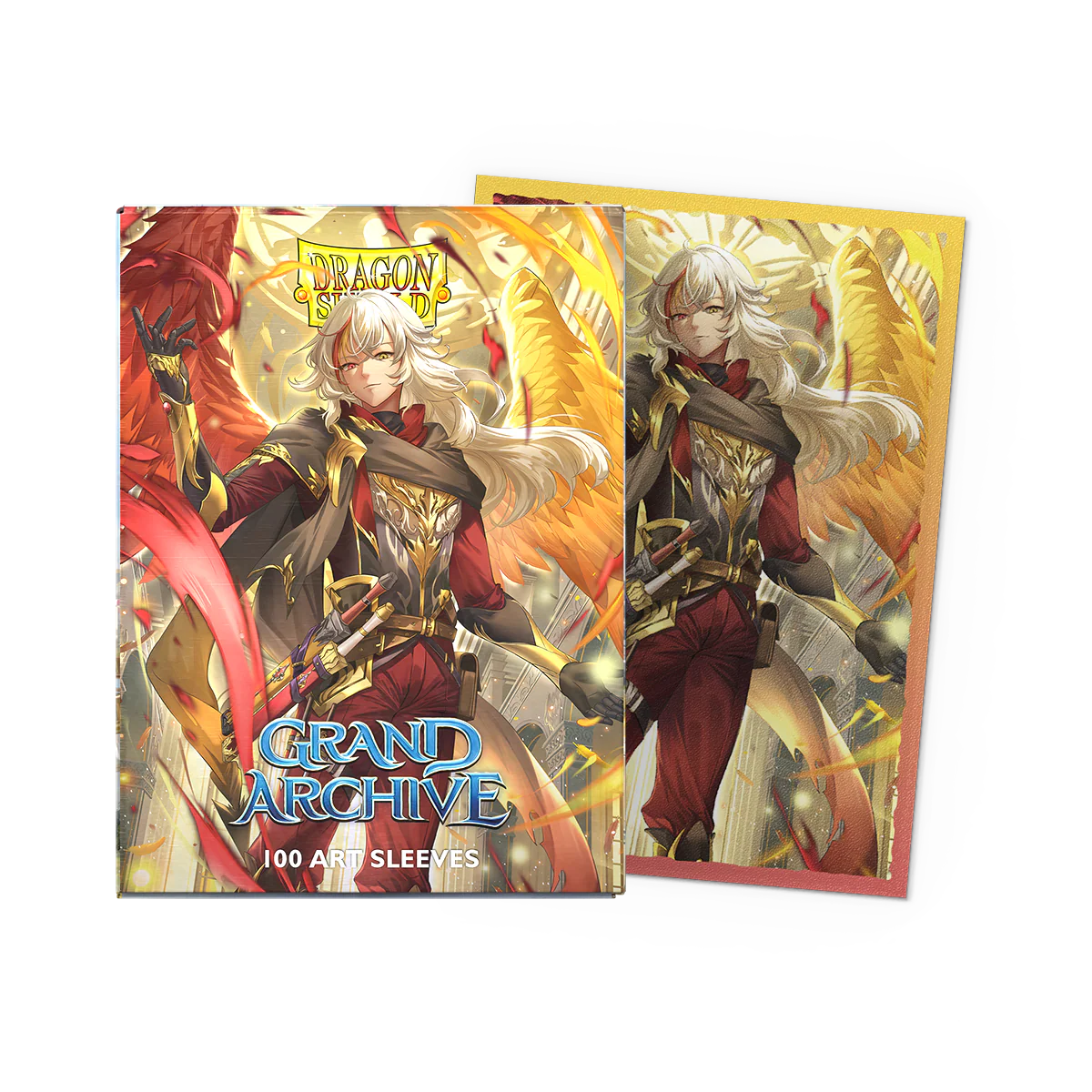 Dragon Shield Matte Dual Art Sleeves - Grand Archive - Azrael, Archangel of Materia | Tacoma Games