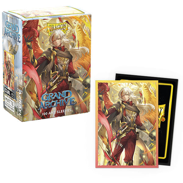 Dragon Shield Matte Dual Art Sleeves - Grand Archive - Azrael, Archangel of Materia | Tacoma Games