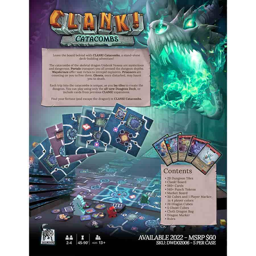 CLANK! CATACOMBS | Tacoma Games