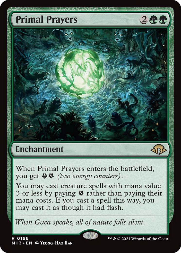 Primal Prayers [Modern Horizons 3] | Tacoma Games