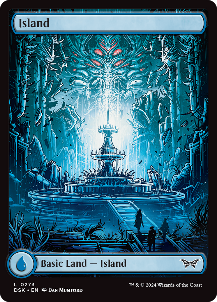 Island (273) - Full Art [Duskmourn: House of Horror] | Tacoma Games