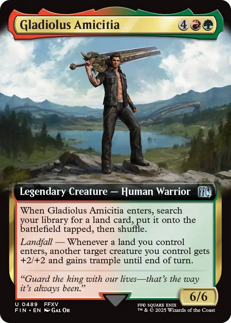Gladiolus Amicitia (Extended Art) [FINAL FANTASY] | Tacoma Games