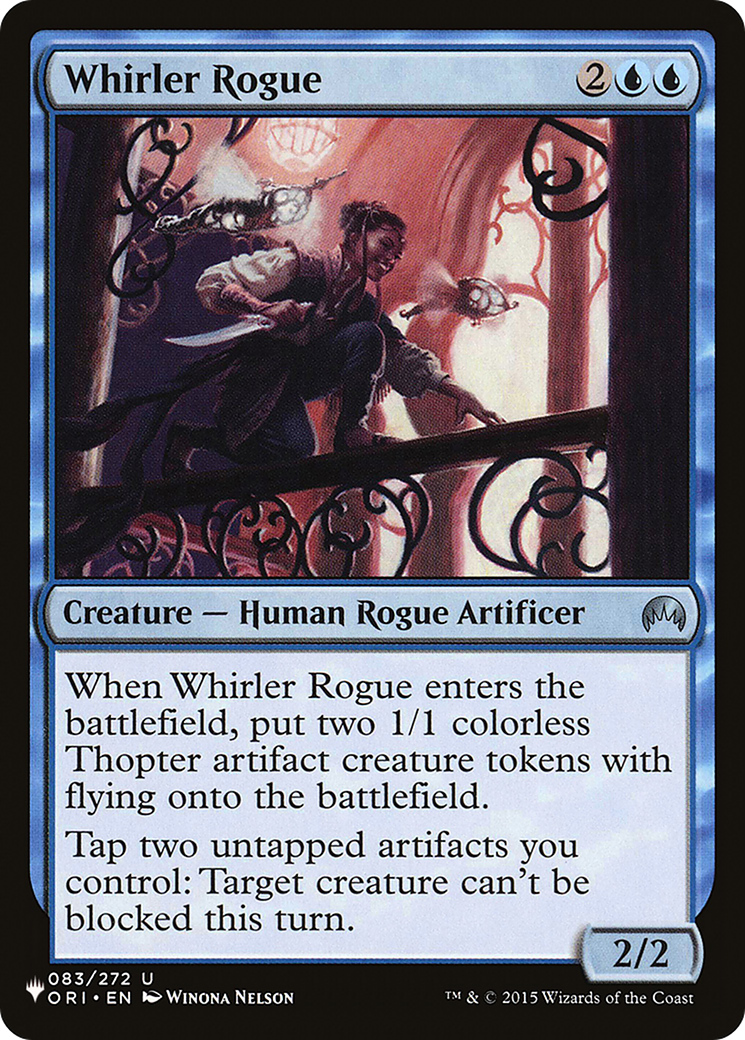 Whirler Rogue [The List Reprints] | Tacoma Games