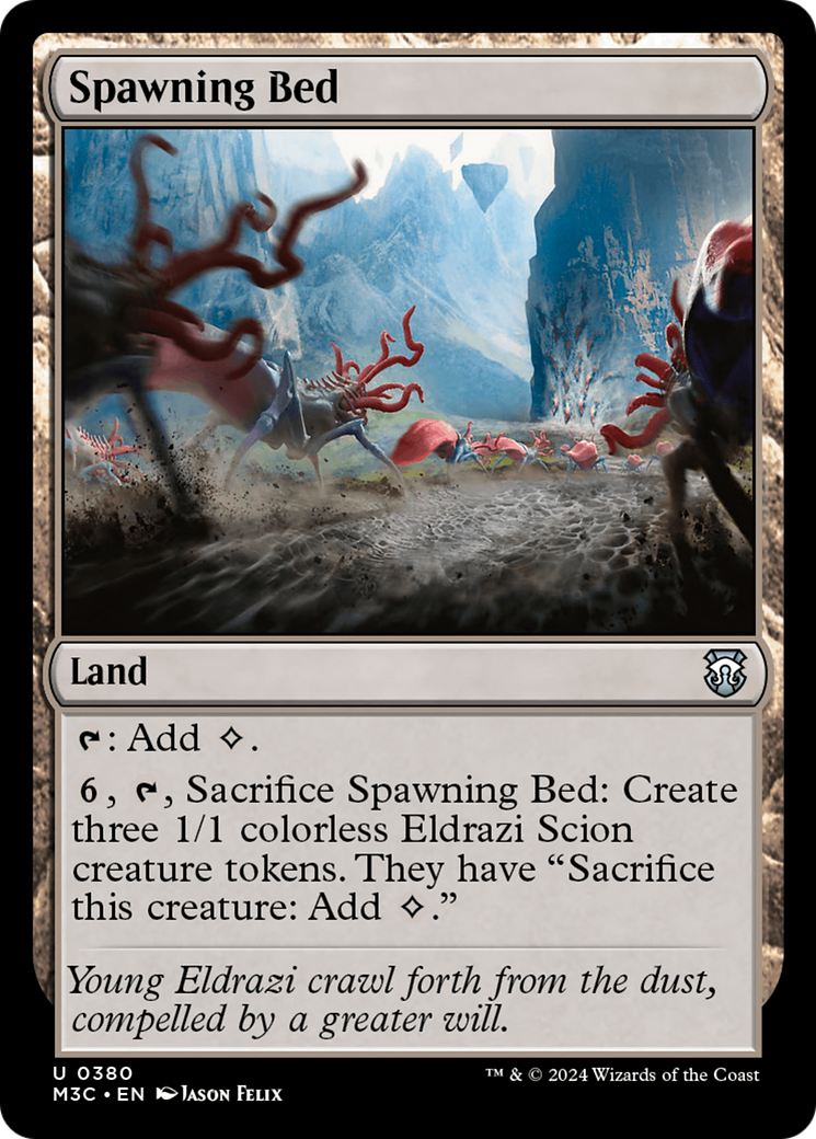 Spawning Bed (Ripple Foil) [Modern Horizons 3 Commander] | Tacoma Games