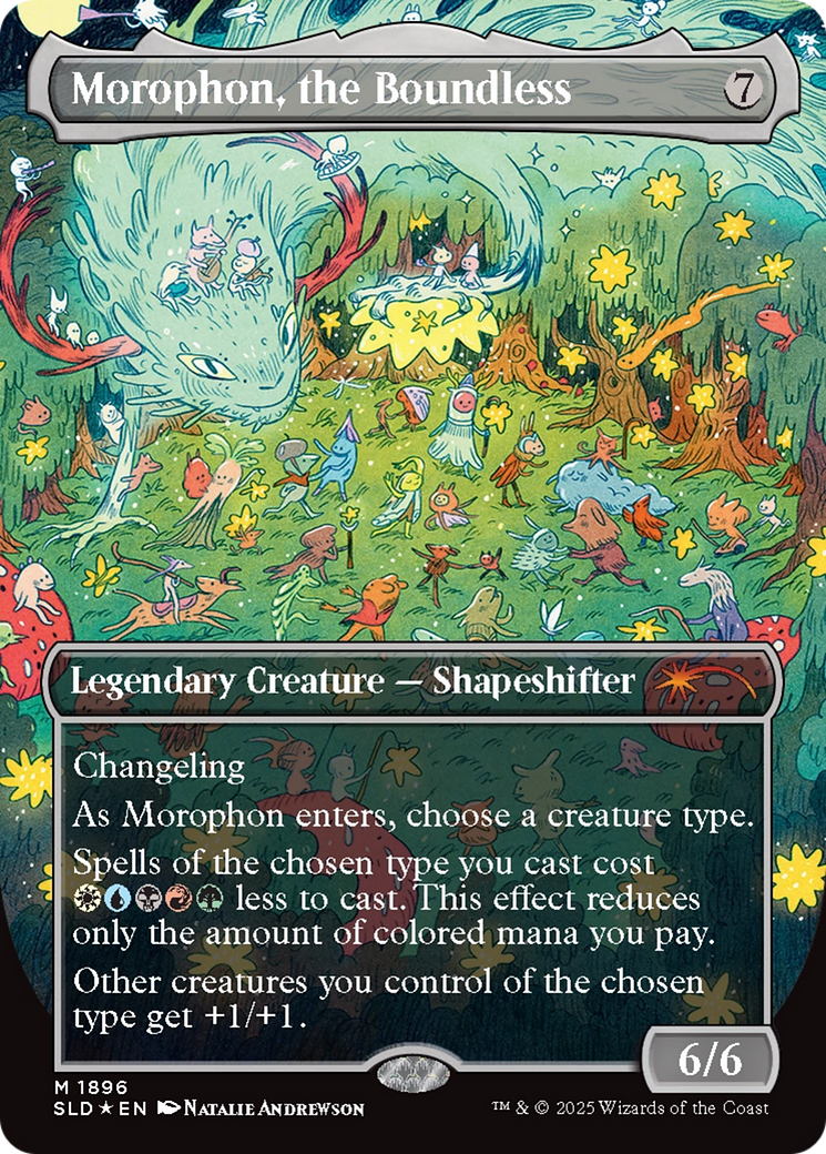 Morophon, the Boundless (Double Rainbow Foil) [Secret Lair Drop Series] | Tacoma Games