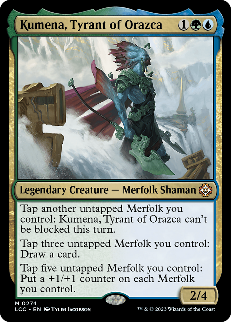 Kumena, Tyrant of Orazca [The Lost Caverns of Ixalan Commander] | Tacoma Games