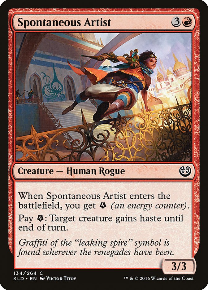 Spontaneous Artist [Kaladesh] | Tacoma Games