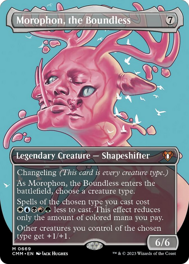 Morophon, the Boundless (Borderless Profile) [Commander Masters] | Tacoma Games