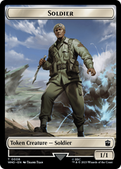 Copy // Soldier Double-Sided Token [Doctor Who Tokens] | Tacoma Games