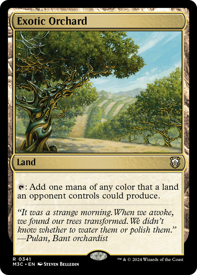 Exotic Orchard (Ripple Foil) [Modern Horizons 3 Commander] | Tacoma Games