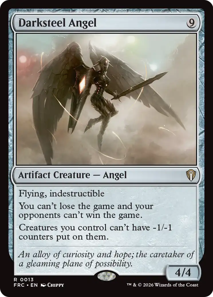 Darksteel Angel [Reality Fracture Commander] | Tacoma Games