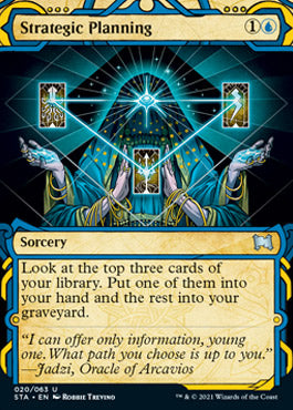 Strategic Planning (Foil Etched) [Strixhaven: Mystical Archive] | Tacoma Games
