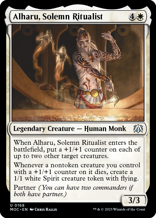 Alharu, Solemn Ritualist [March of the Machine Commander] | Tacoma Games