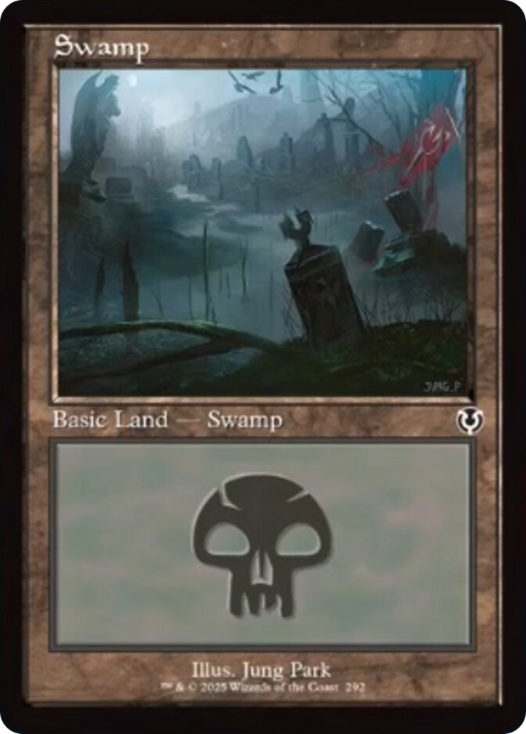 Swamp (292) (Retro Frame) [Innistrad Remastered] | Tacoma Games